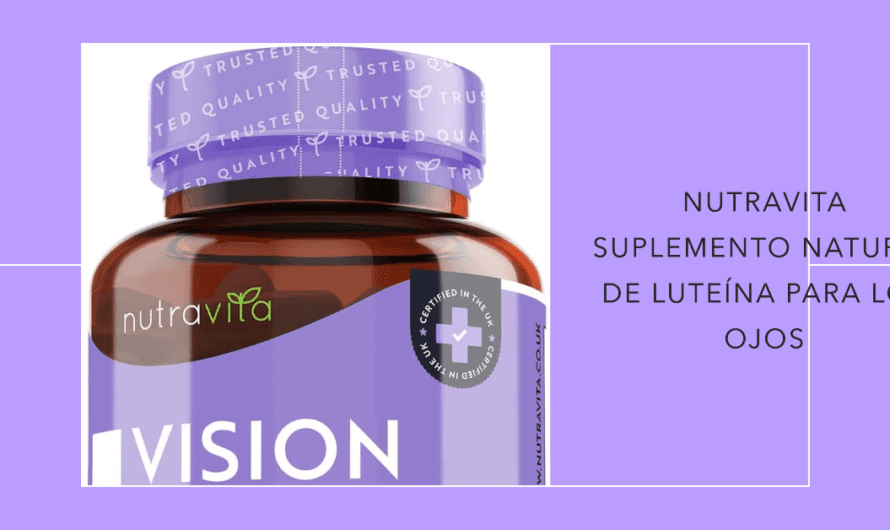 Nutravita Suplemento natural de luteína para los ojos