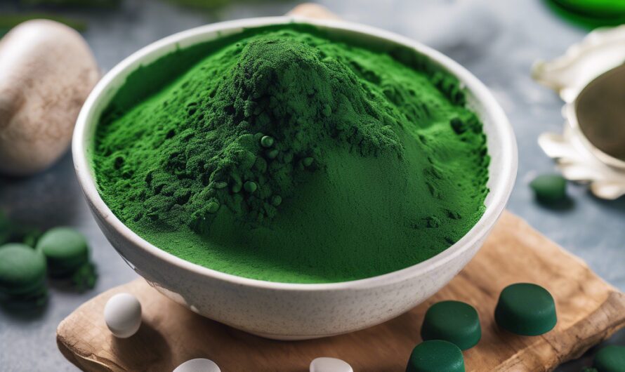 Beneficios de la espirulina y la chlorella como antioxidantes